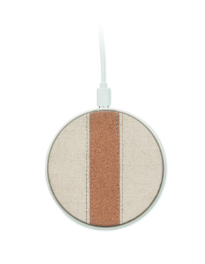 Logotrade advertising product picture of: Cork wireless charger 15W