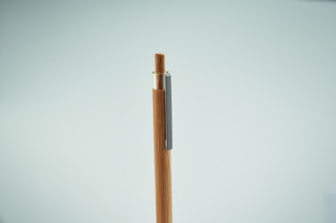 Logotrade promotional merchandise photo of: Push button bamboo pen