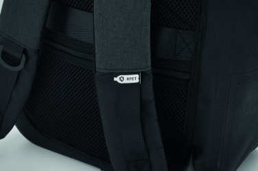 Logo trade promotional gifts image of: 300D RPET computer backpack