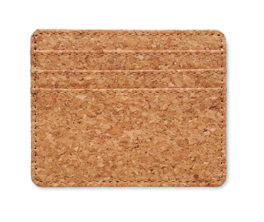 Logotrade business gift image of: Cork cardholder with RFID