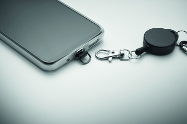 Logo trade corporate gifts picture of: Retractable phone holder