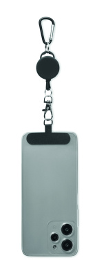 Logo trade promotional giveaway photo of: Retractable phone holder