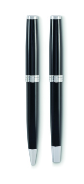 Logo trade advertising products image of: Ball pen and roller set
