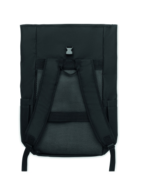 Logotrade promotional gifts photo of: Rolltop laptop rucksack 600D