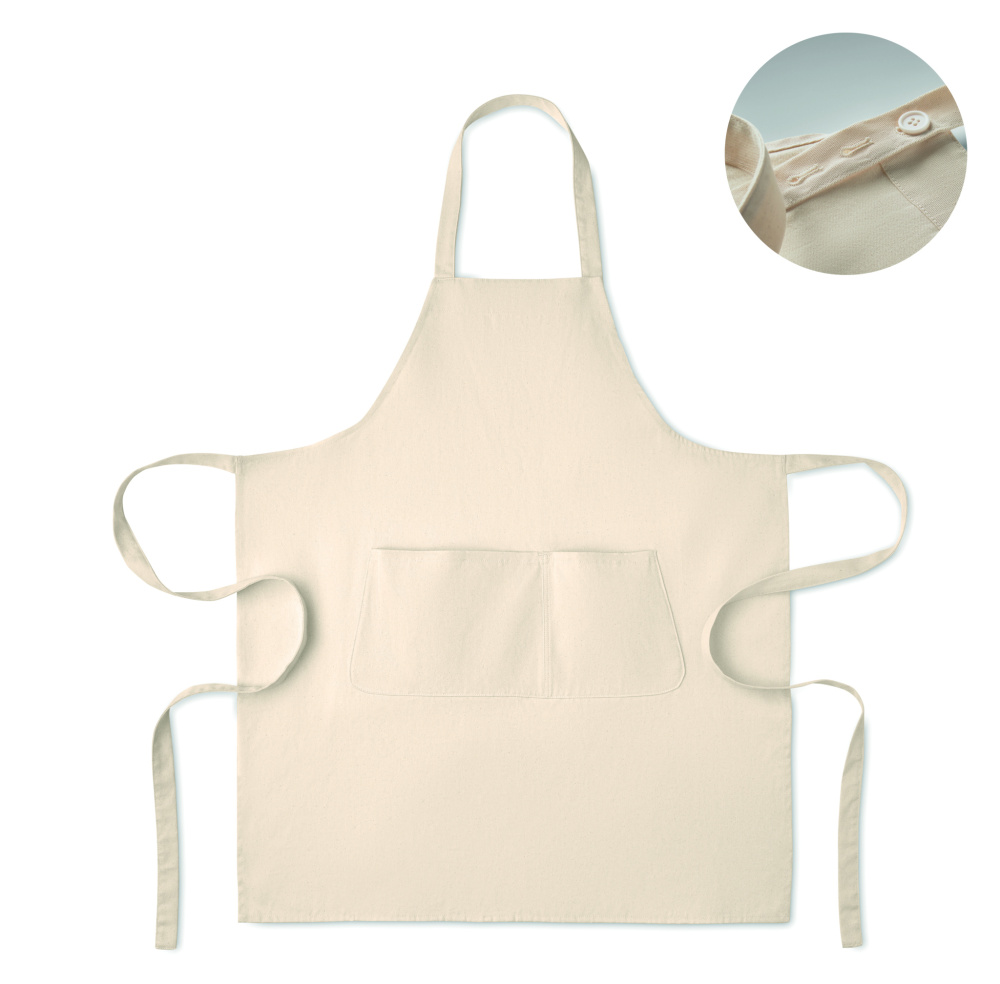 Logo trade promotional product photo of: Organic cotton apron 240 gr/m²