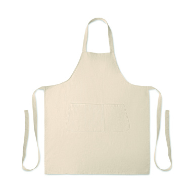 Logo trade promotional giveaways picture of: Organic cotton apron 240 gr/m²