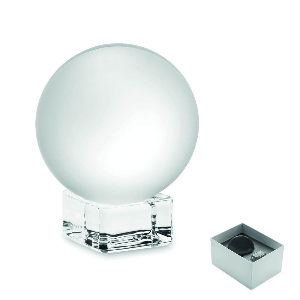 Logotrade advertising products photo of: Glass round award