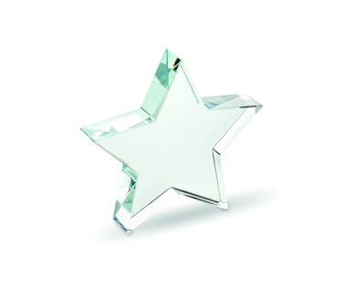 Logotrade business gifts photo of: Glass star award