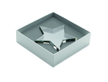 Logo trade corporate gifts image of: Glass star award