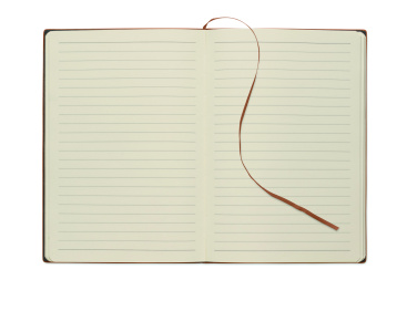 Logotrade advertising products photo of: A5 notebook in smokey PU
