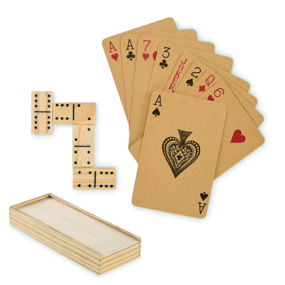 Logotrade corporate gifts photo of: Domino and cards set