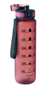 Logo trade promotional giveaways picture of: Sports water bottle RPET 1L