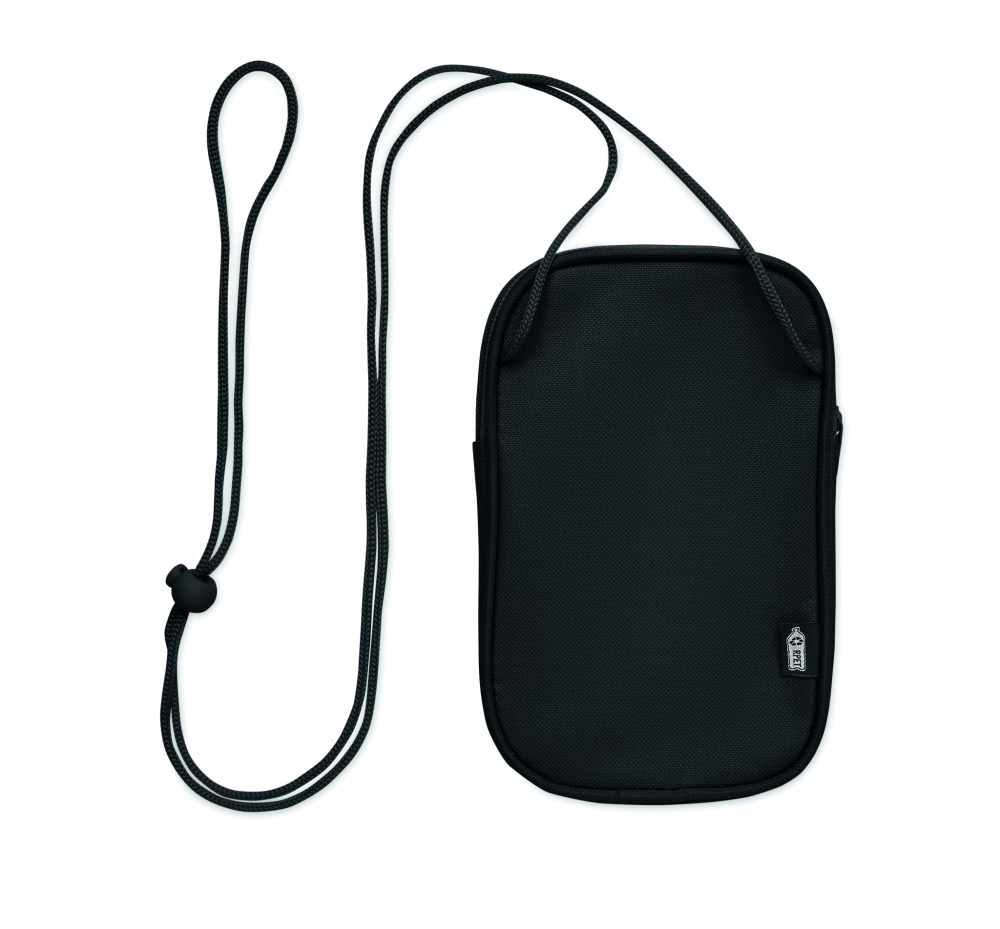 Logotrade promotional gift image of: RPET cross body travel pouch
