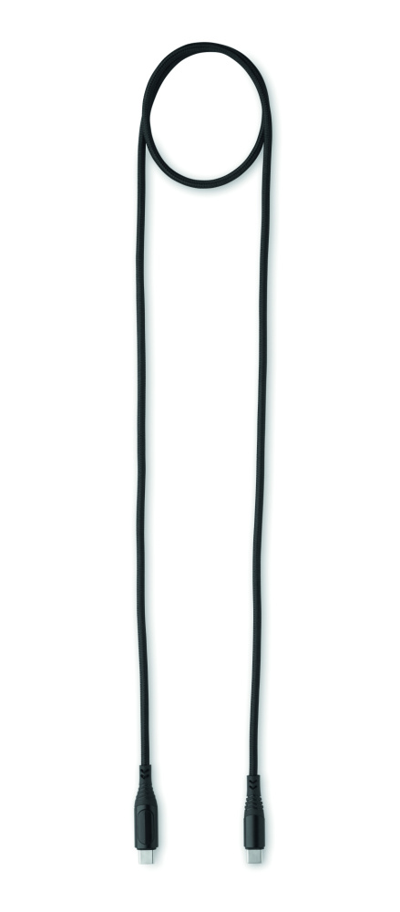 Logo trade corporate gifts picture of: 100W charging cable type-C