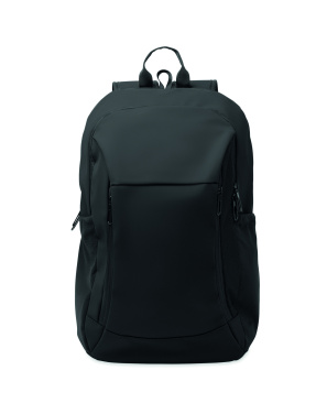 Logo trade promotional merchandise picture of: 15" soft PU laptop backpack