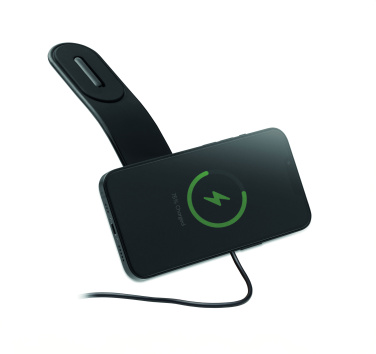 Logo trade promotional merchandise picture of: 15W magnetic car charger