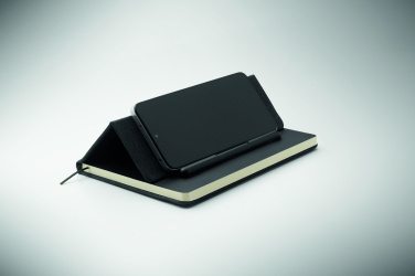 Logotrade promotional gifts photo of: A5 notebook with phone holder