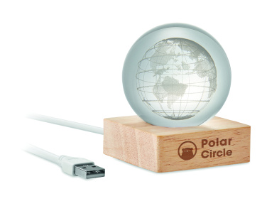 Logotrade corporate gift picture of: LED globe glass ball