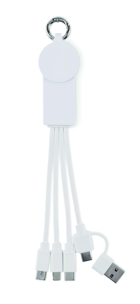 Logotrade promotional merchandise photo of: 2 in 1 charging cable type-C