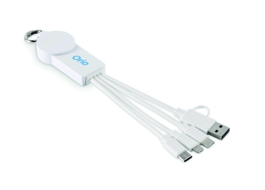Logotrade promotional giveaways photo of: 2 in 1 charging cable type-C