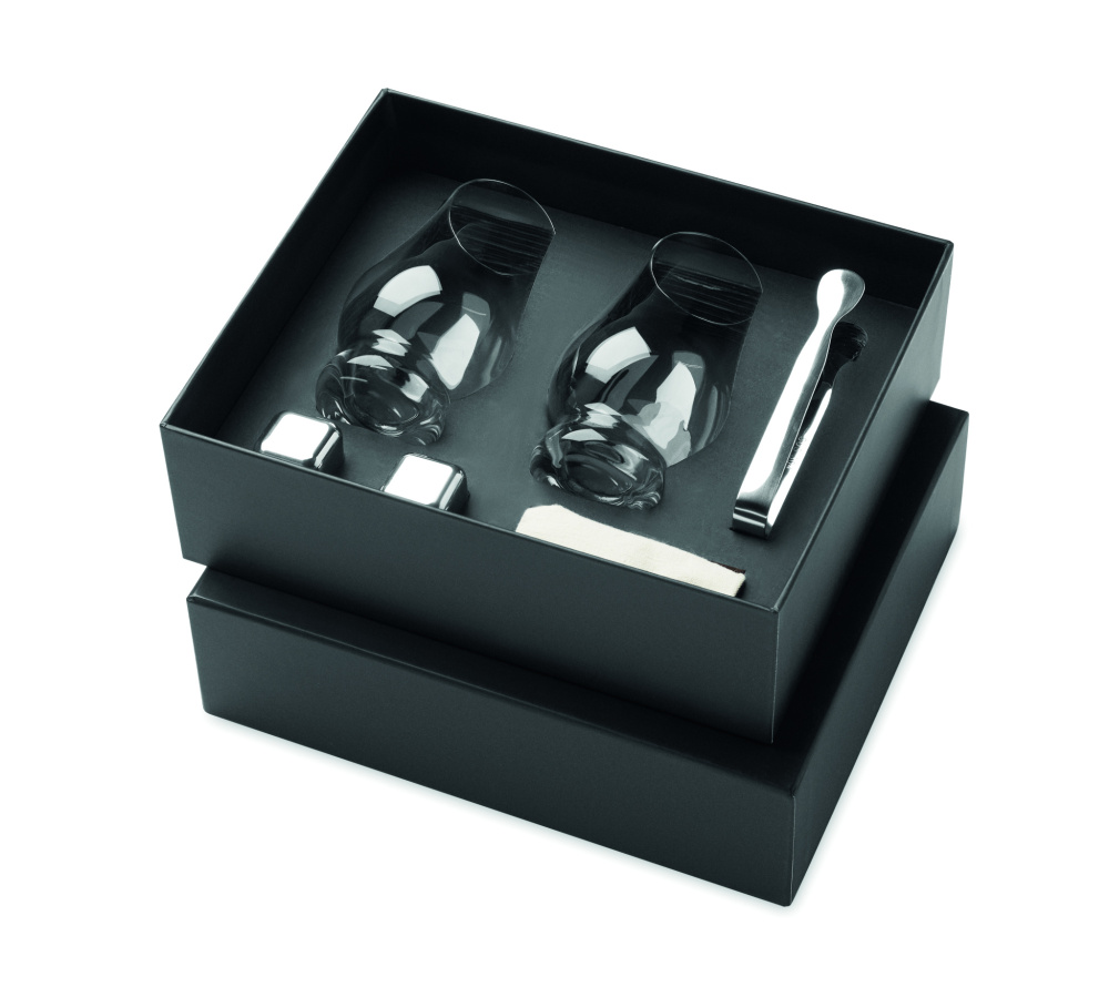 Logo trade promotional items picture of: Set of whisky tasting glasses