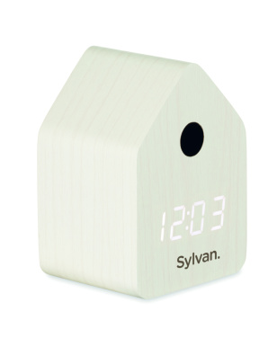 Logo trade promotional products picture of: MDF cuckoo alarm clock