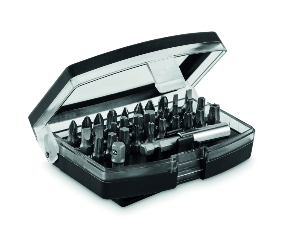 Logo trade promotional product photo of: 32 pcs screwdriver bit set