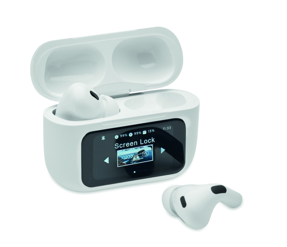 Logo trade promotional gifts image of: ABS TWS earbuds