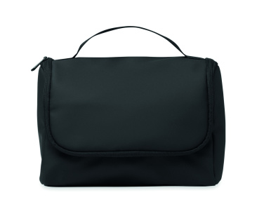 Logo trade promotional products image of: Cosmetic hanging bag in PU