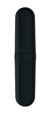 Logo trade promotional giveaways image of: Cutlery set and case in PLA