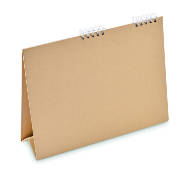 Logotrade promotional item image of: Desk calendar with memo pad