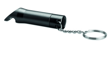 Logo trade advertising product photo of: Metal torch key ring Ylivieska