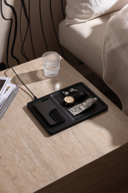 Logotrade promotional gift image of: VINGA Timo RCS desk charger and accessory tray