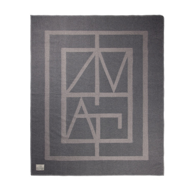 Logo trade business gifts image of: VINGA Monogram GRS blanket