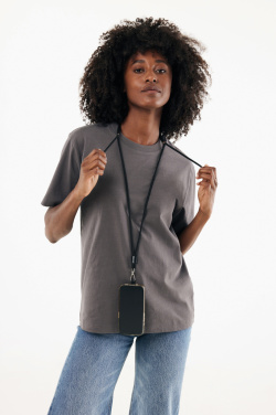 Logotrade promotional item image of: CarryLoop RCS recycled PET adjustable phone holder lanyard