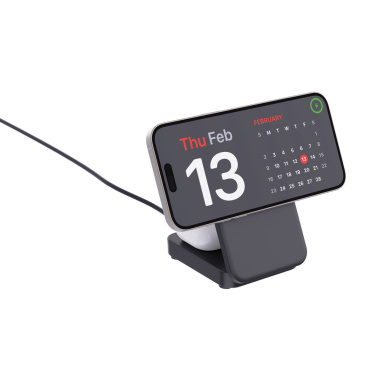 Logotrade promotional product image of: Urban Vitamin Arcadia RCS rplastic 15W 3in1 magnetic charger