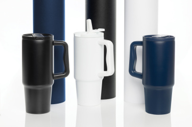 Logo trade corporate gift photo of: Embrace Leakproof RCS recycled stainless steel tumbler 900ml