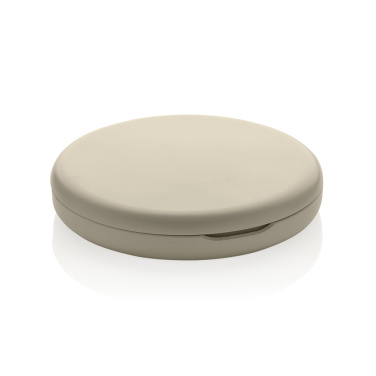 Logotrade business gift image of: Lumora RCS recycled plastic LED re-chargeable make-up mirror