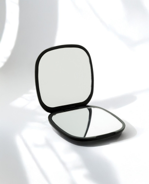 Logo trade promotional product photo of: Reflecta RCS recycled plastic make-up mirror