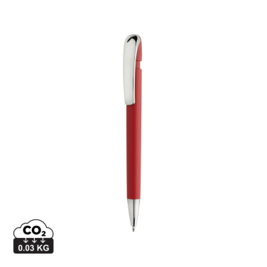 Logo trade advertising product photo of: Glide GRS certified R-ABS Metal Clip Pen