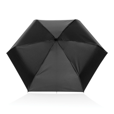 Logotrade corporate gift image of: 19.5" Aware™ RPET super mini manual 190T Pongee umbrella