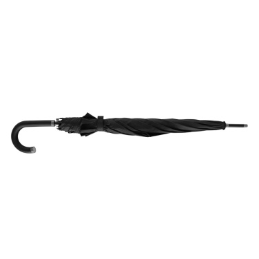 Logotrade promotional item picture of: Swiss Peak Vero Aware™ RPET 25” umbrella w luxe handle