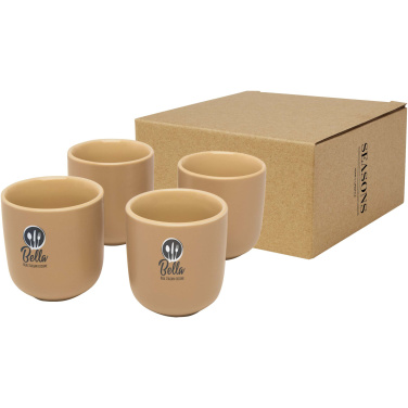 Logotrade business gift image of: Male 4-piece 90 ml espresso cup