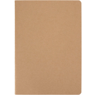 Logotrade advertising product picture of: Slyk A5 kraft cahier notebook with ruled pages