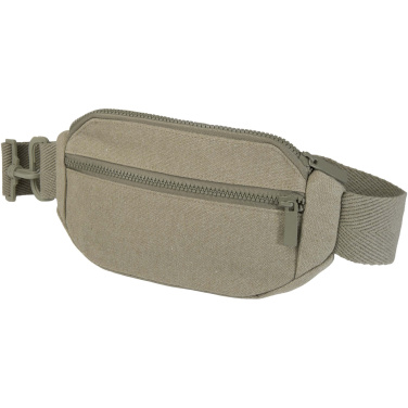 Logo trade corporate gifts image of: Crescent 500 g/m² Aware™ recycled crossbody bag