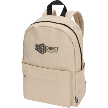Logo trade promotional items image of: Byron 14" GRS recycled city laptop backpack 16L