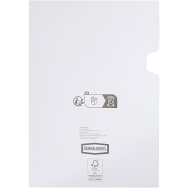 Logo trade promotional products image of: Alder A5 hard cover notebook