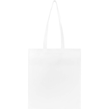 Logo trade advertising product photo of: EcoSeal GRS recycled nonwoven convention tote bag 6L