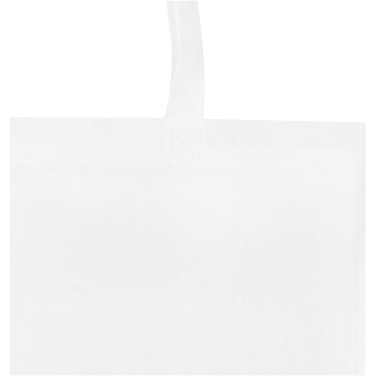 Logotrade promotional gift picture of: EcoSeal GRS recycled nonwoven convention tote bag 6L