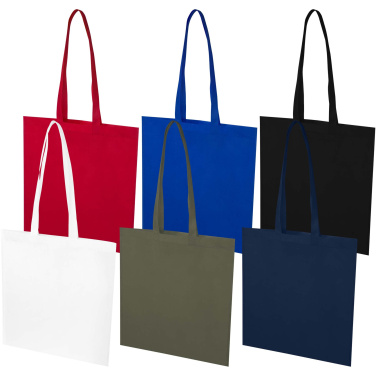 Logo trade promotional merchandise picture of: EcoSeal GRS recycled nonwoven convention tote bag 6L
